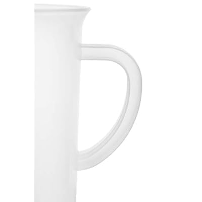 EISCO Plastic Pitcher, 1000mL (1L) - Molded Graduations - Chemical Resistant & Autoclavable Polypropylene - Measuring Jug