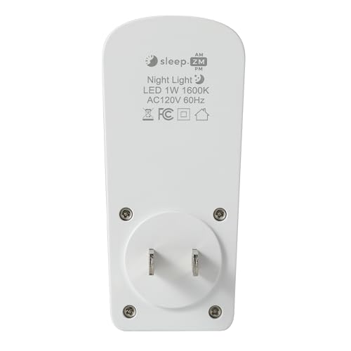 Sleep ZM Amber Night Light Plug-in 2 Pack miniatura 4