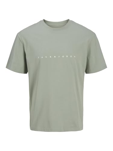 Jack & Jones Jjestar JJ Tee SS Noos T-Shirt pour Homme, Vert Clair, L