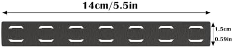 5Pack Black Polymer Nylon Non-Slip Heat Resistant Single Slot Panel for Mlok - 2