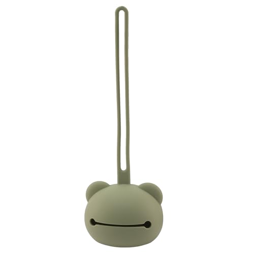 Miniatura 3 de Babyzoco Portachupetes Para Bebe, Caja De Chupete De Silicona, Estuche Para Guardar Chupete, Guardachupetes, Bolsa Para Chupetes, Funda Para Chupetes, Sin Bpa, Silicona, Unisex, Verde Pastel