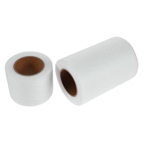 DOITOOL 2 Piezas Doble Cara Fusible Web Adhesivo Termoadhesivo Ligero para Patch Tela Cinta de para Manualidades y Costura DIY