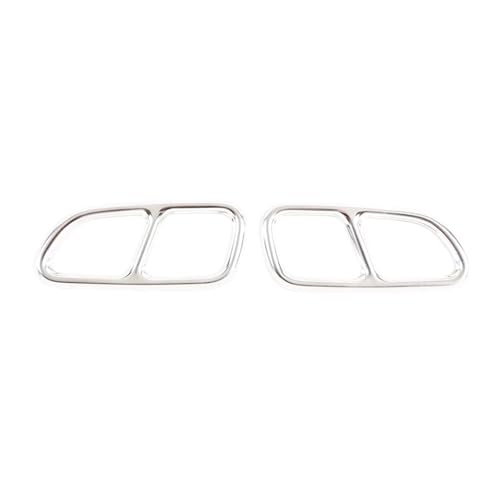 Garniture d'échappement arrière style élégant pour Mercedes CLA C117 gris