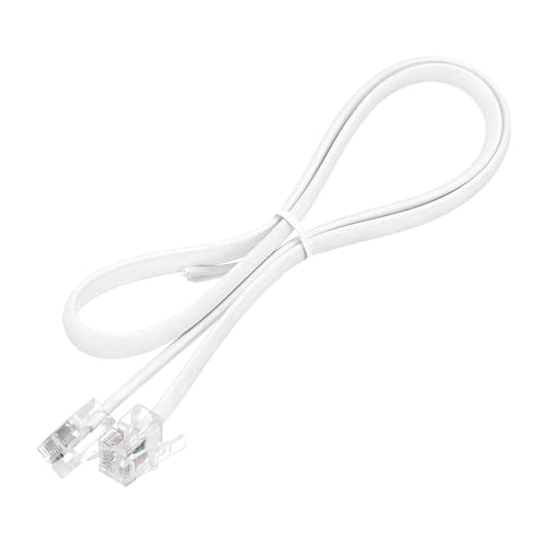 Cordon téléphonique RJ12 6P6C mâle mâle pour modem routeur et autocommutateur