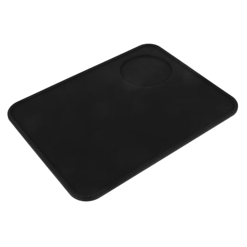 iplusmile Alfombrilla de Silicona para Tampón de Café Antideslizante Resistente y Reutilizable para Estación de Espresso Protección de Mesa Compatible con Molinillos y Máquinas Espresso