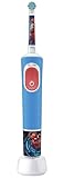 Oral-B Pro Kids Spider-Man Marvel Children's Electric Toothbrush, 1 Soft Brushing, Timer and Vibration, Rechargeable Battery, 4 Stickers, Ages 3 and Up