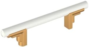 Signature Hardware 954042-334 Anberlin 3-3/4 Inch Center to Center Bar Cabinet Pull - Brushed Gold