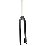 Horquilla Delantera para Bicicleta de Montaña de Aleación de Aluminio Rígida de 26 a 27,5 Pulgadas Ultraligera Diámetro del Tubo de Dirección de 28,6 mm/30 mm B