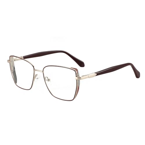 Lunettes de vue ultra légères en métal papillon tendance