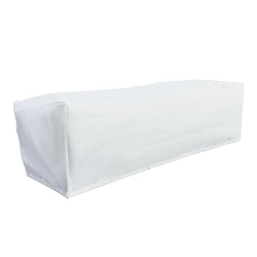 Cubiertas de congelación de la planta - 59x15.7x17.7 pulgadas Winter Wrap para protección de heladas, diseño sin tejido transpirable con cierre de cordón, accesorio de jardín para la caja de plantador
