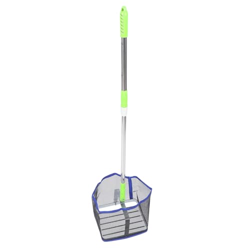 HOLIDYOYO Telescopic Table Tennis Ball Picker Long Handle Collector for Easy Retrieval Convenient Pong Catcher with Storage Space for Training and Play