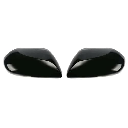 Coques de rétroviseurs extérieurs unicolore noir contre les rayures et chocs de carrosserie