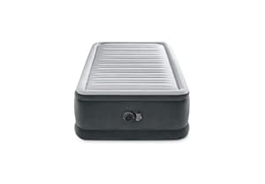 Intex 64412 Comfort-Plush Elevated Colchón Hinchable, con Tecnología Fiber-Tech, de la Línea Dura-Beam Deluxe