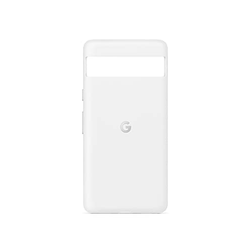 Google Pixel 7a: 5G-aktiverad smartphone med fodral och laddare
