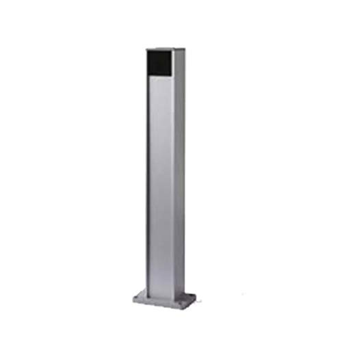 NICE Paire de colonnes en Aluminium avec boîtier protégé pour 1 photocellule Taille Moyenne - h 500 mm PPH3