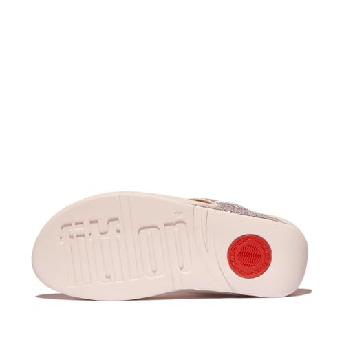 Image of Fitflop Women's Lulu Multi-tonal Glitter Toe-post SandalsSandal