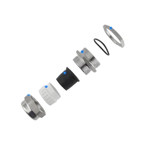 Presse-étoupe métallique IP68 anti-traction en inox 304 pour câble