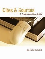 Cites and Sources [Paperback] Jane Haig