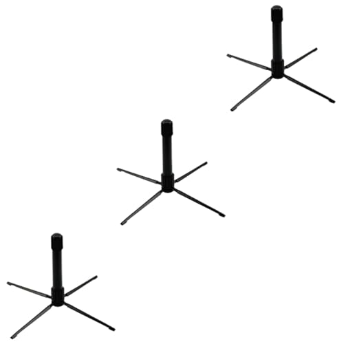 Levemolo 3pcs Clarinet Storage Rack Flute Collection Stand Durable Desktop Flute Rack Ideal for Home or Store Display