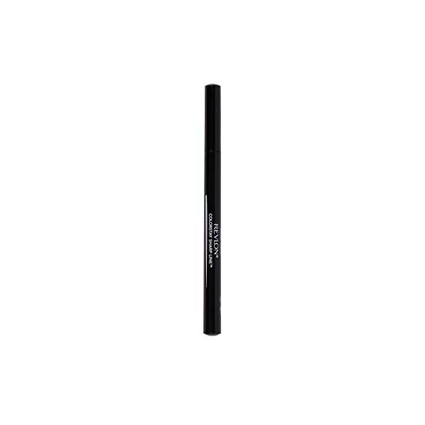 Revlon Liquid Eyeliner Pen, ColorStay Sharp Line Eye Makeup, Waterproof, Smudge-proof, Longwearing with Slim Tapered Tip, Sharp Line