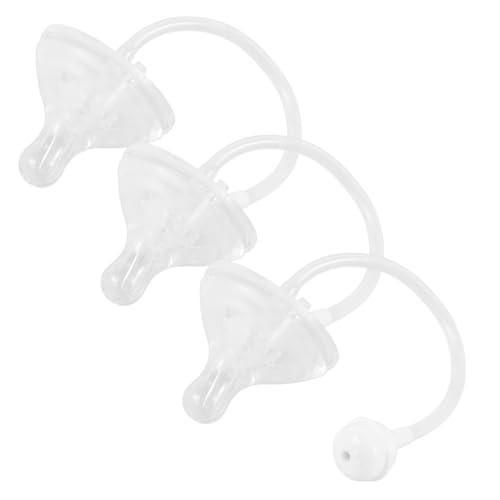 SUPVOX Silicone Straw Nipples Weighted Ball Straw Bottle Nipple Newborn to Toddler Sippy Spout