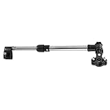 Supporto retrattile per ombrello multifunzionale orientabile a 360 ° facile da installare...