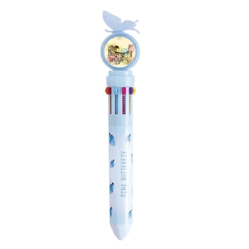 Stylo rétractable multicolore souvenir de Venise Italie pour amateurs de papeterie