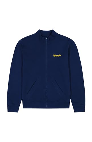 Maillot de survêtement Wrangler homme zippé sweat sport décontracté manches longues