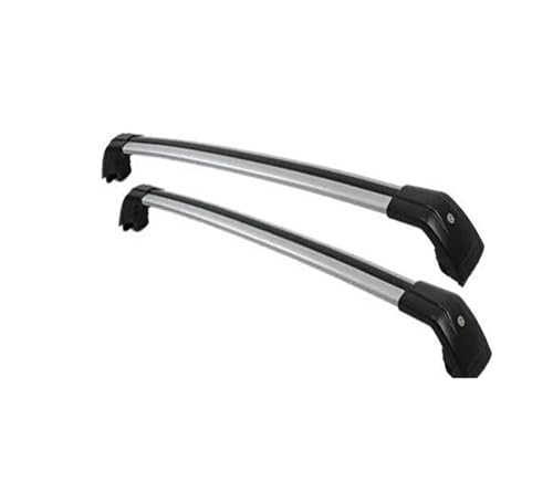 Barras de techo para BMW X3 y iX3, transversales de aluminio negro y plata [2017-2024]