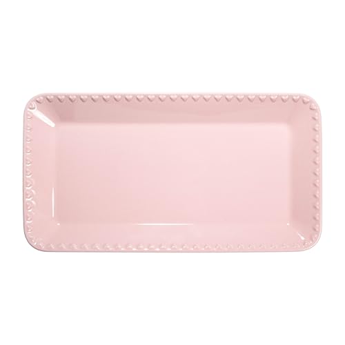 Paris Hilton Rectangle Ceramic Stoneware Serving...