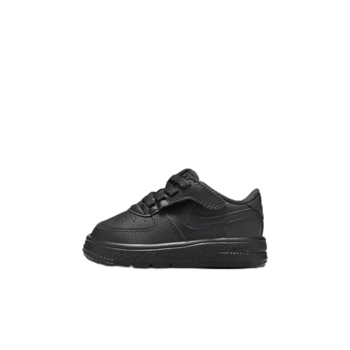 Nike Force 1 Low Easyon Toddler Shoes, Black/Black/Black, Size 7