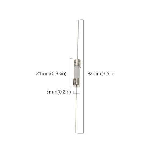 Fusibles tube de verre 5000 V 6x40 mm haute pression de précision - 3