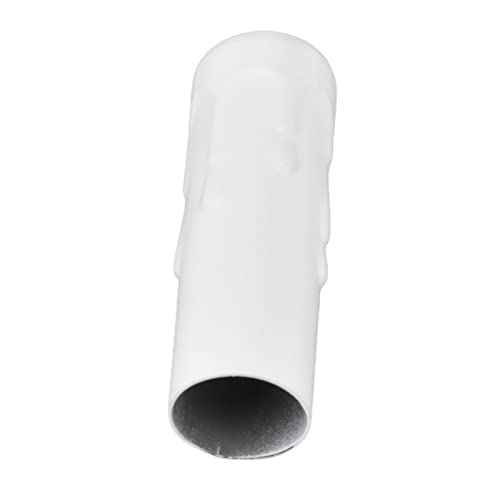 10Pcs E14 Candle Lamp Holder, Iron Base Tube 25x80mm Durable Replacement, Exquisite Craftsmanship for Crystal Chandeliers