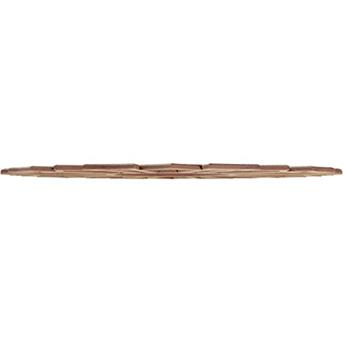 Image of Ekena Millwork 18 inchOD x 6 3 /8 inchID x 1 /4 inchT Augustus Wood Fretwork Pierced Ceiling Medallion, Birch
