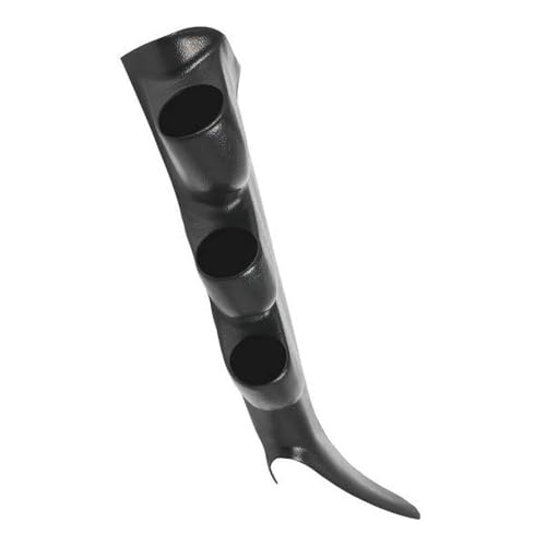 Hylorvin Graphite Triple Gauge 52mm Pillar ABS Plastic for Silverado 1500/1500HD/2500HD/3500 Classic 07 for Silverado 1500/2500 00-06 for Silverado 1500HD 01-03 05-06 for Sierra 1500 00-06