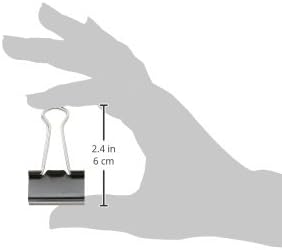 ACCO Binder Clips, Medium, 2 Boxes, 12 Clips/Box (72050)