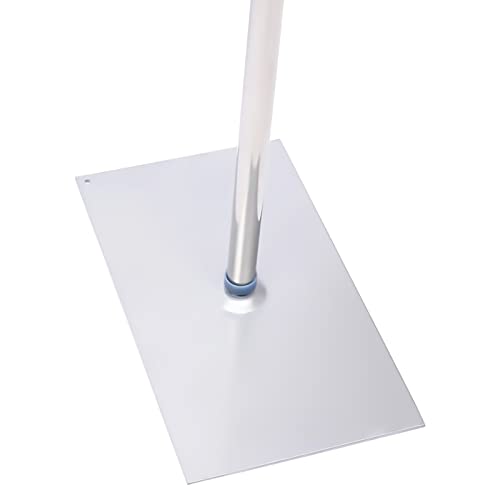 9.8Ft X 19.7Ft Heavy Duty Pipe Kit Backdrop Support Curtain Frame Telescopic With Metal Steel Base For Wedding Party Photography And Exhibition Decoration, Silver #TOP7