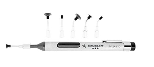 Image of Excelta - PV-2A-ESD - Vacuum Pen Kit - Three Star, 0.5 inch Height, 0.5 inch Wide, 7 inch Length