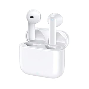 Wireless Earbuds Air Buds Pods,Bluetooth 5.3 Headphones Noise Cancelling Air Bud Pro Stereo Ear pods in-Ear Ear Bud Built-in Mic IPX7 Waterproof Earphones for iPhone/Samsung/Android
