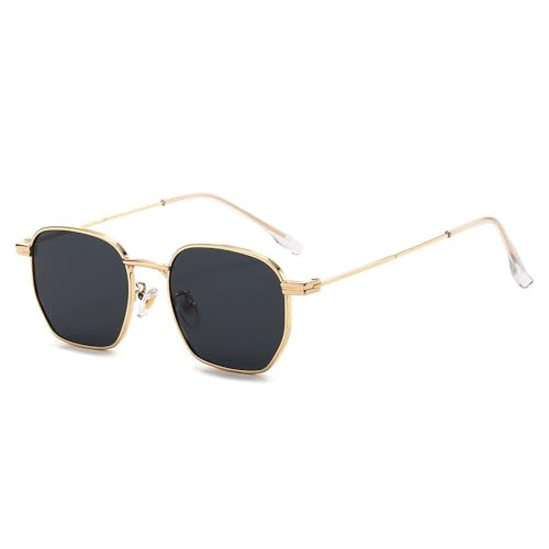 Lunettes de soleil rétro pour femmes avec monture fine style punk unique