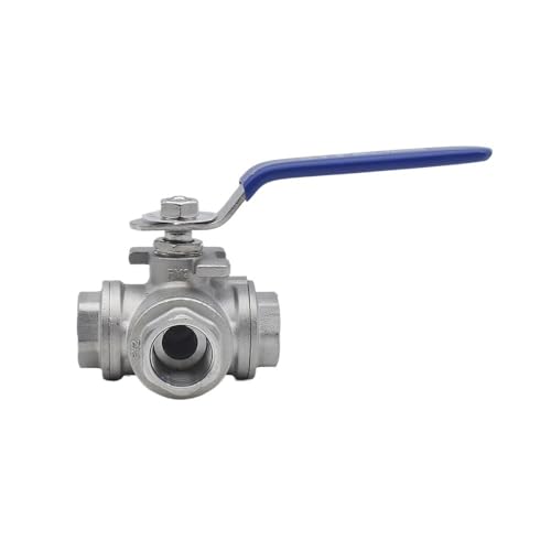 Vanne inox 304 type T DN32 pour dérivation de circuit d'eau - 3