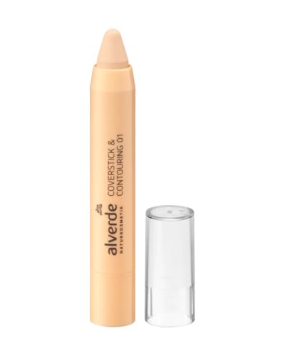 alverde NATURKOSMETIK Concealer Chubbby Stick 01 naturelle, 1 x 3,5 g