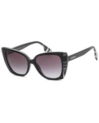 BURBERRY Sunglasses BE 4393 40518G Meryl Black/Check White Black