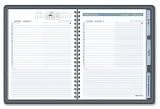At-A-Glance(R) 24-Hour Daily 2004 Appointment Book, 6 7/8in. x 8 3/4in., Black