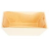 CIYODO 3 piezas Molde para Bizcochos Rectangular de Madera Resistente al Calor con Papel Antiadherente para Panadería y Repostería Utensilio de Cocina Reutilizable para Pasteles y Panes