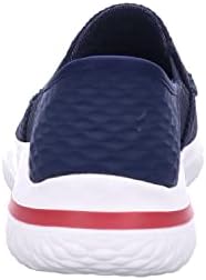 Skechers Men's DELSON 3.0 CABRINO Slip-On, Navy Knit, 10 | Image 3
