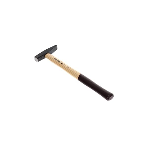 GEDORE red Schlosserhammer mit Holzgriff, 100 g Kopfgewicht, Hammer mit Eschenstiel, Werkzeug, geschmiedet, R92100004 – Bild 3