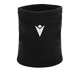 Macron Anvik Hero Scaldacollo in Pile con Coulisse e Ricamo Multiuso Nero (L-XL-XXL)