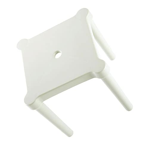 KICHOUSE Portable Thick Plastic Stool Anti-Slip Frosted Design Sturdy Children's Low Chair Ideal for and Girls