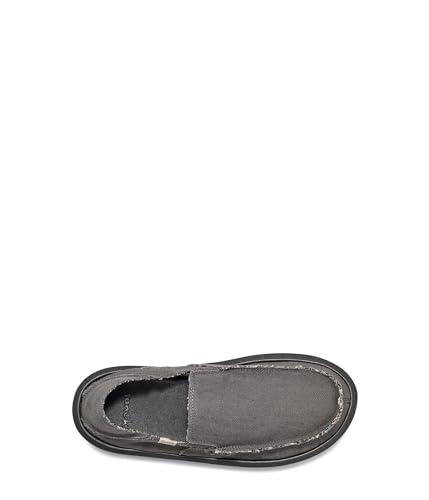 Image of Sanuk Mens Donny Hemp Loafers | Mens Shoes | Slip On Shoes for Men | Men's Slip-on Loafers | Memory Foam Footbed